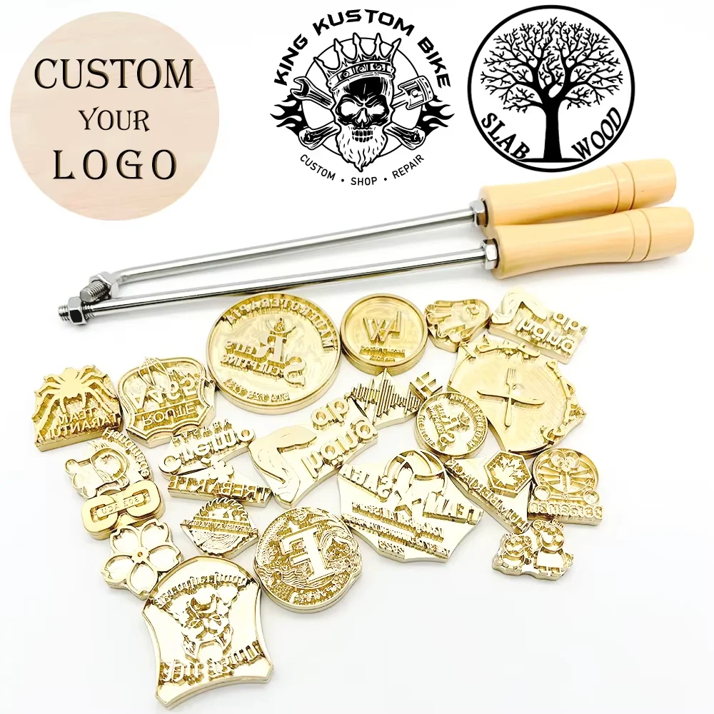 

Индивидуальный логотип, брендинг, железный штамп, гамбургерный торт, кожа, дерево, ваш собственный дизайн, латунная печать, индивидуальный логотип компании для свадебной вечеринки, сделай сам