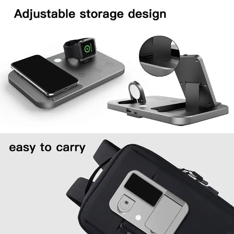 

G5GA 4 in 1 Charging Stand Compatible for Phone and Watch Series Fast Charging Dock