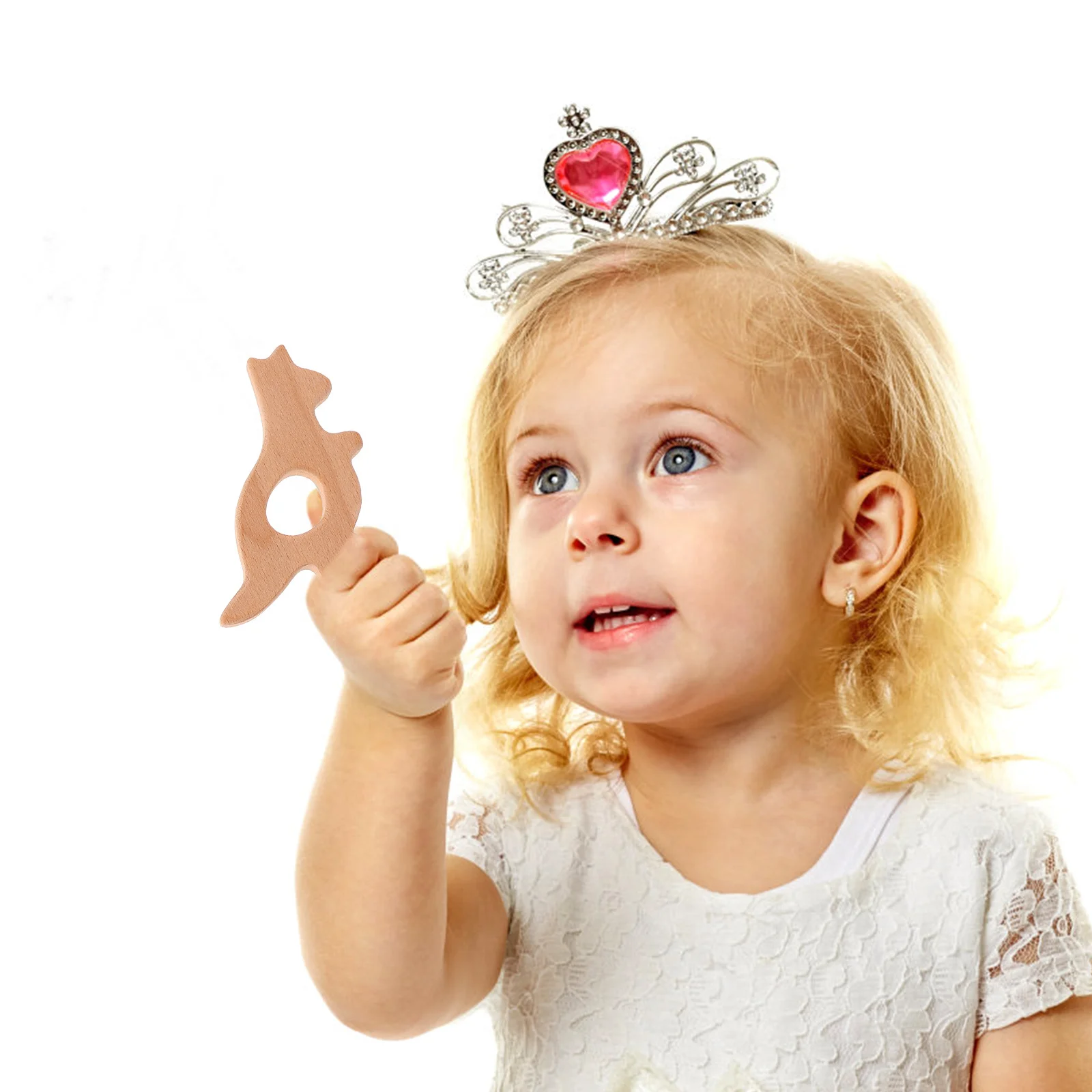 9 قطعة خشب الزان الطبيعي الحيوان عضاضة مجموعة آمنة غير سامة الطفل لتهدئة قرحة اللثة التسنين الرضع