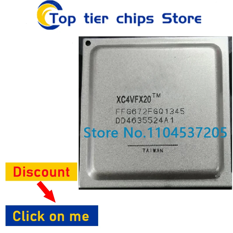 

1PCS/lot XC4VFX20-10FF672C XC4VFX20-10FF672I XC4VFX20-11FF672I XC4VFX20-11FFG672I BGA672 FPGA