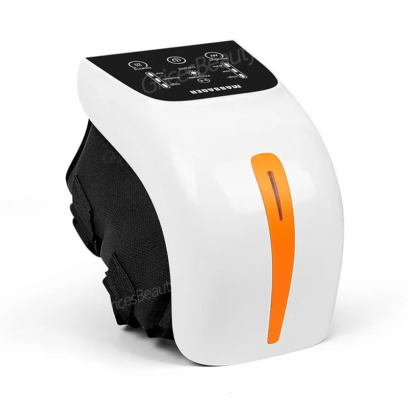 Multifunctional Smart Wireless Knee Massager Vibrating Knee Joint Relaxation Massager Knee Joint Care Device Relieves Joint Pain