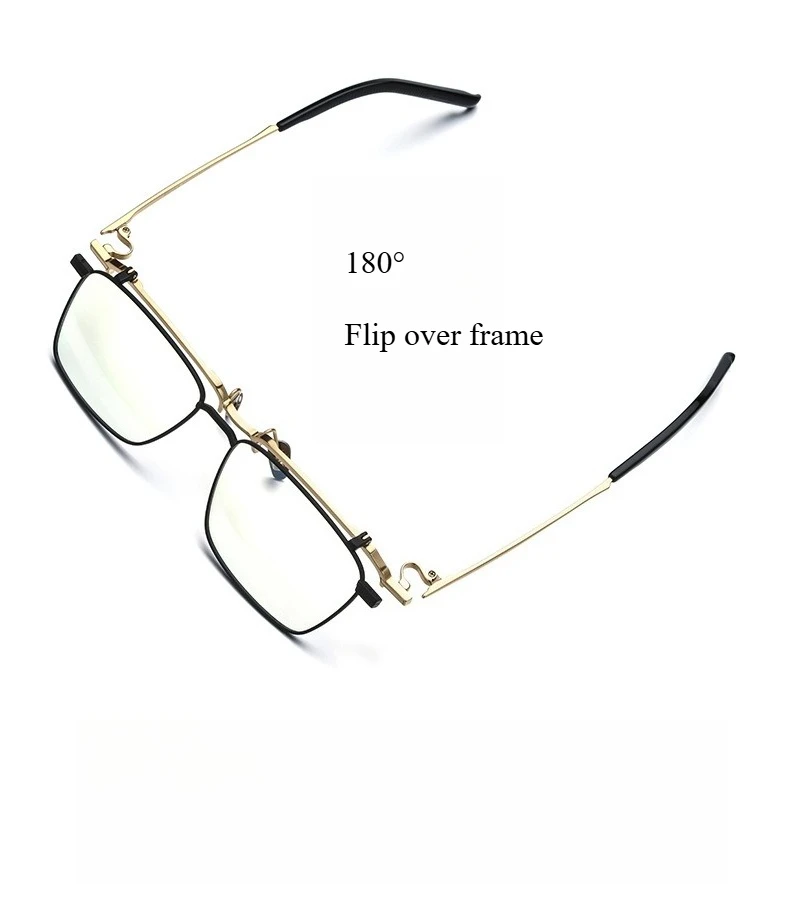 

Изысканный дизайн, квадратная титановая оправа для очков для мужчин и женщин, оптическая близорукость, пресбиопия, линзы, очки в стиле ретро