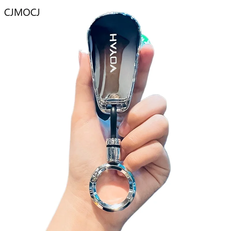 Premium Zinc Alloy Key Cover Case for Voyah Dreamer / FREE / Zhuiguang 318 / Zhiyin (2025-2026) - Protective Key Fob Shell