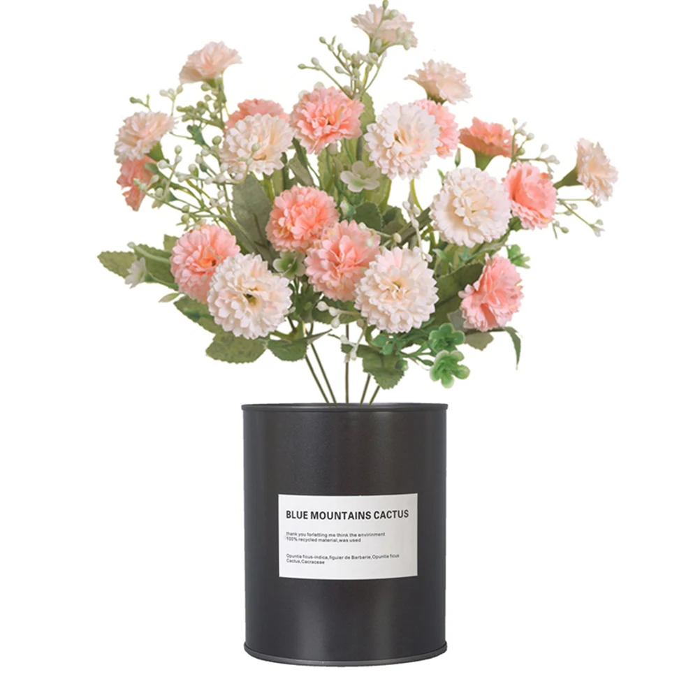 

Simulated Lilac Carnations Artificial Flowers for Vase Basket Home Decoration Wedding Bouquet Party Simulation Plants Cloves