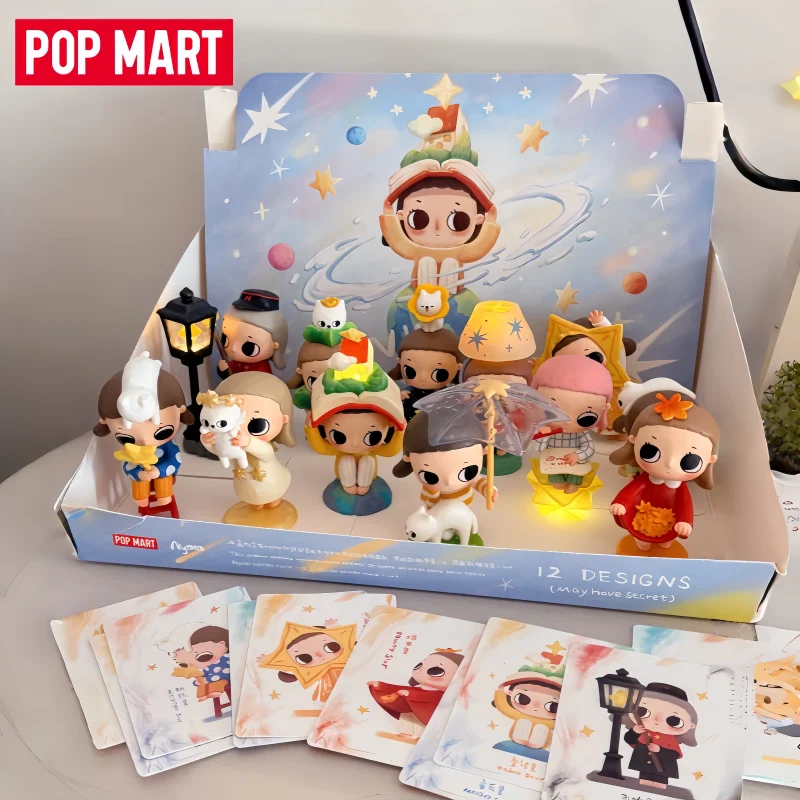Auf Lager POP MART Nyota Serie We Are All Stars Blind Box Überraschungsbox Spielzeug Mystery Box Ornament Dekoration Schreibtisch-Spielzeug Puppe Geschenke