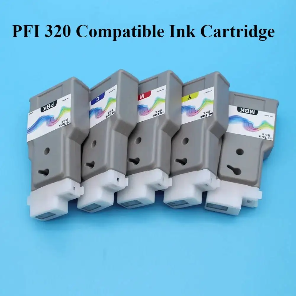 

Printer PFI-320 Full Pigment Ink Cartridge With Chip PFI320 300ML for Canon TM200 TM205 TM300 TM305 200 205 300 305 PFI320