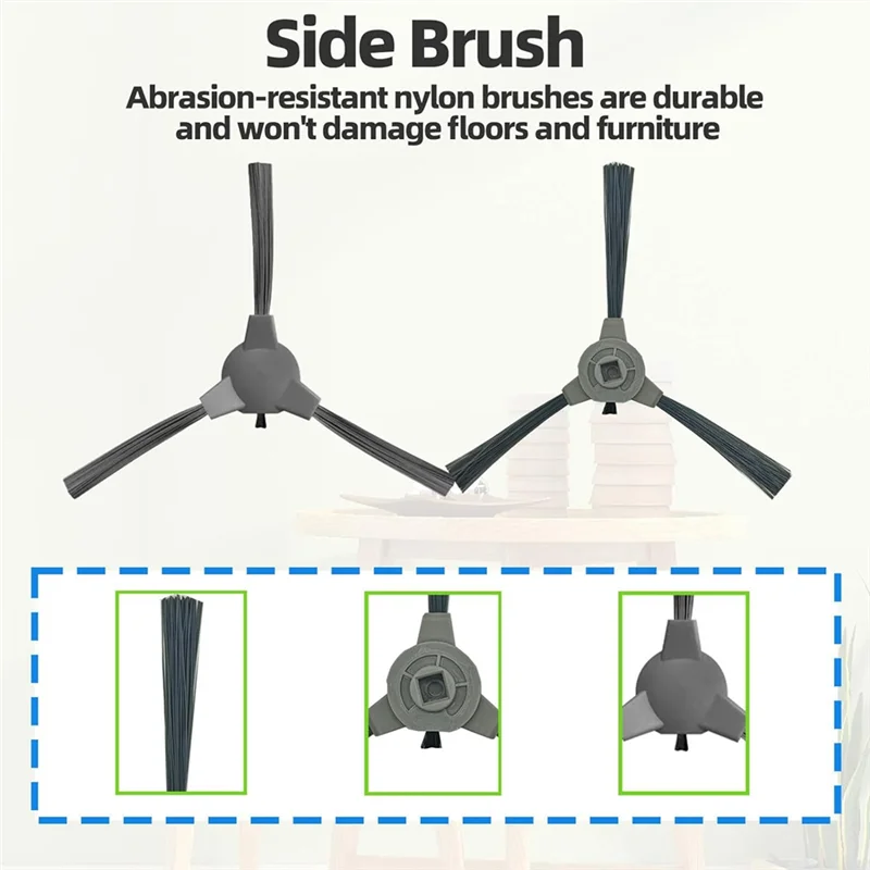 A62K-For ROPVACNIC A1 روبوت فراغ استبدال فرشاة جانبية فلتر HEPA إكسسوارات قطع غيار