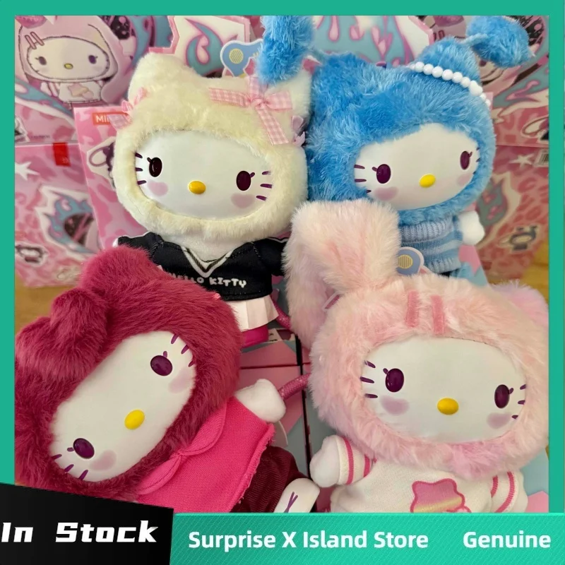 

New Genuine Sanrio Characters Hello Kitty Popstar Series Blind Box Cute Vinyl Doll Bag Pendant Decor Mystery Box Trend Toy Gift