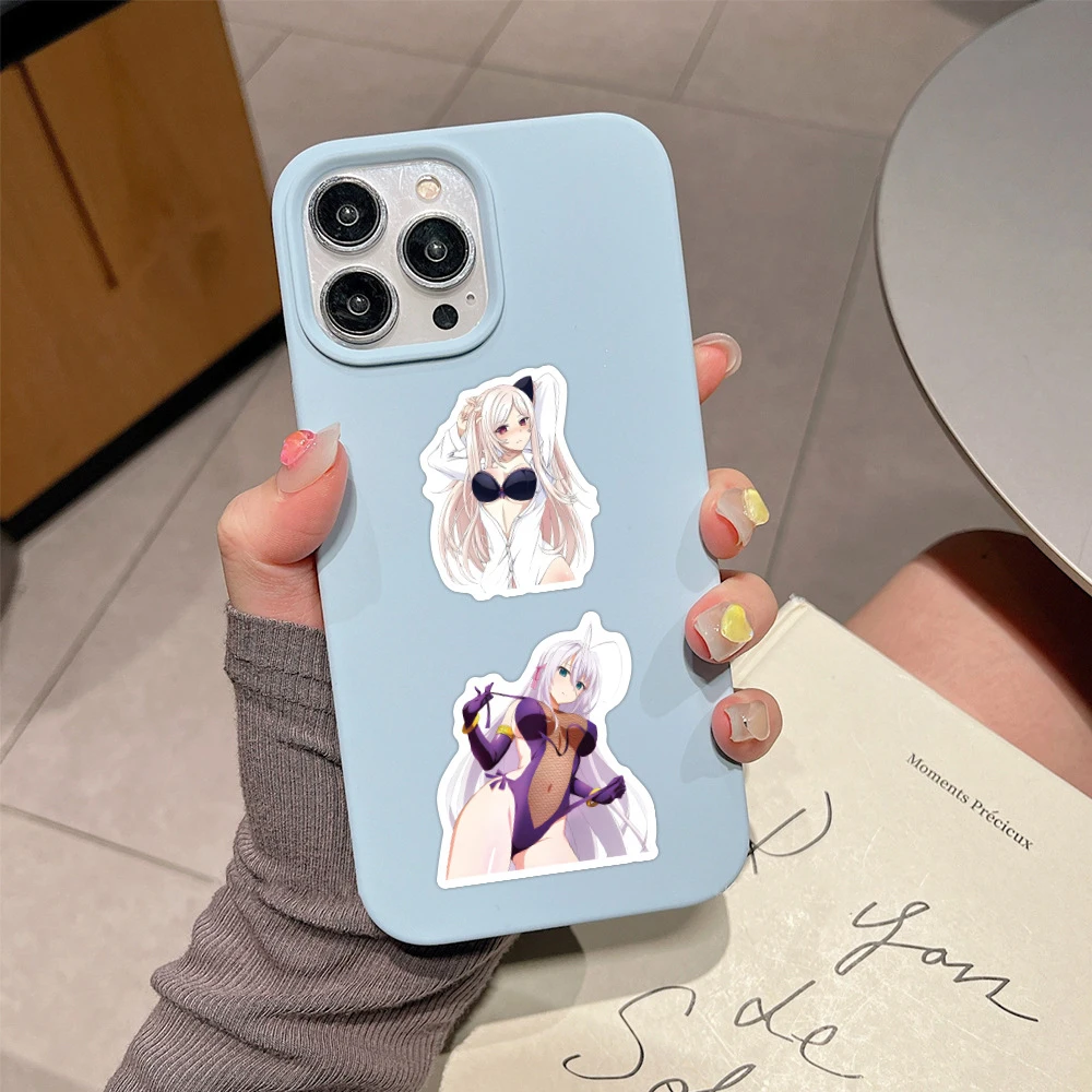 10/30/50/120pcs Sexy Hentai Anime Girl Graffiti Stickers Waifu Adult Cartoon Sticker Luggage Phone Laptop Bike Decals Decoration