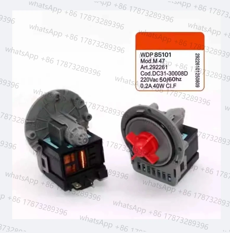 

Drain Water Pump Assembly 220-240V For Samsung Washing Machine DC31-30008D Drainage Motor Washer Parts