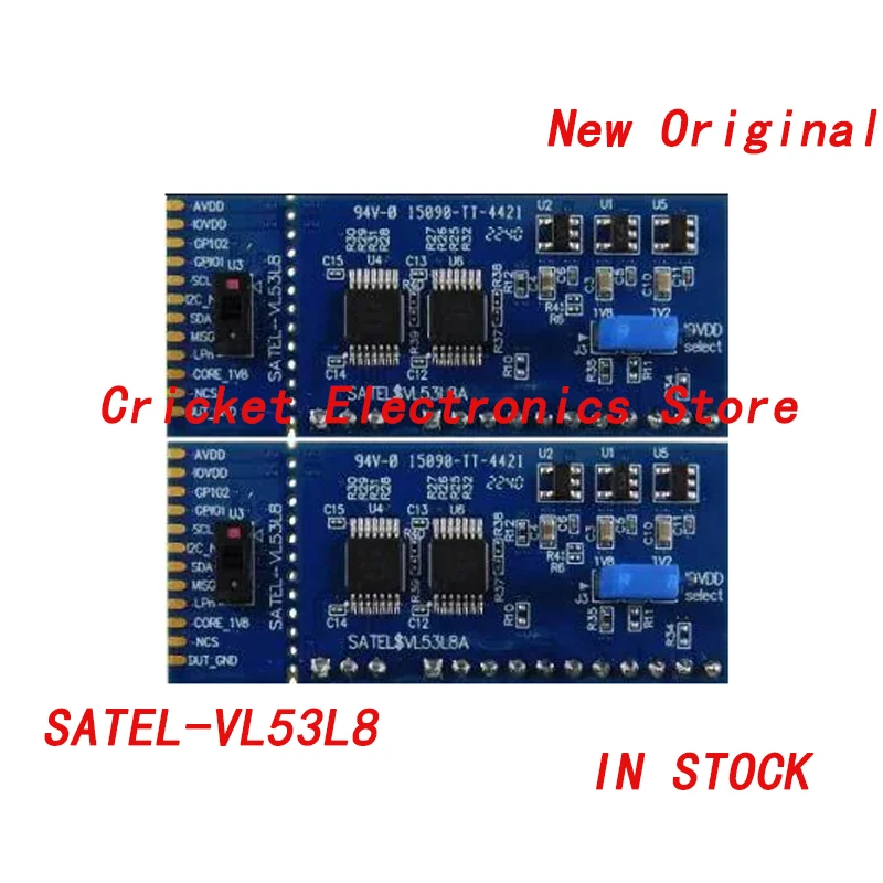 

SATEL-VL53L8 Breakout board based on the VL53L8 series Time-of-Flight sensors