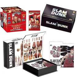 Anime Slam Dunk Card Signature Cards Hot Stamping Card PTR Sakuragi Flower Road Anime Cards Rukawa Kaede SSPR regalo di natale