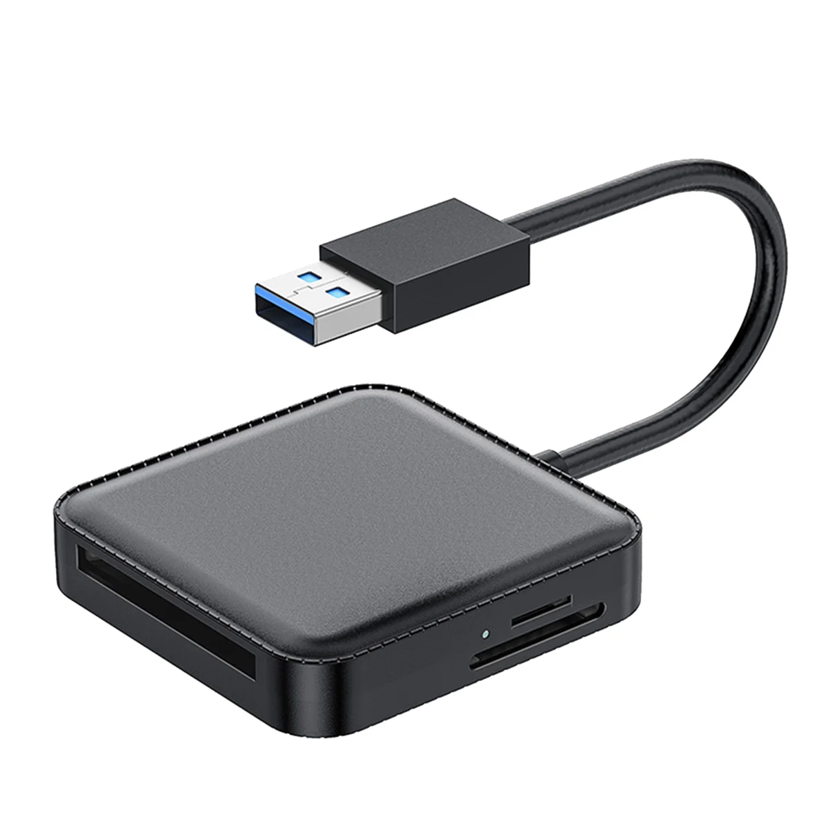 

USB 3.0 SD Card Reader 4 in 1 Multiple MS.CF.TF.SD Card Reader Adapter for Computer Laptop PC for Android Windows OS