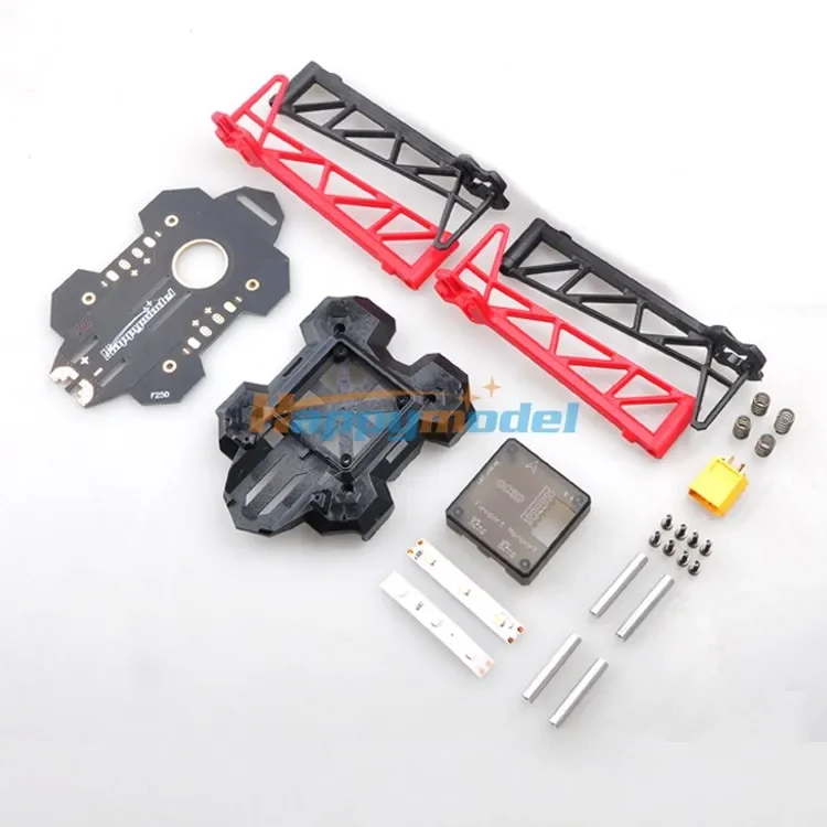 HMF F250 Super Light Foldable Quadcopter Frame Kit for  CC3D NAZE32 F3 F4 flight controller1806 motor 5inch props QAV FPV