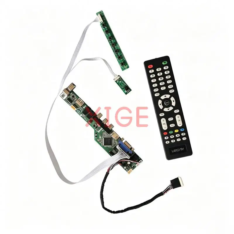 

For HB140WX1 HSD140PHW1 HT140WXB CLAA140WB Controller Board DIY Kit HDMI+VGA+AV+USB Laptop Display 1366x768 1366*768 40-Pin LVDS