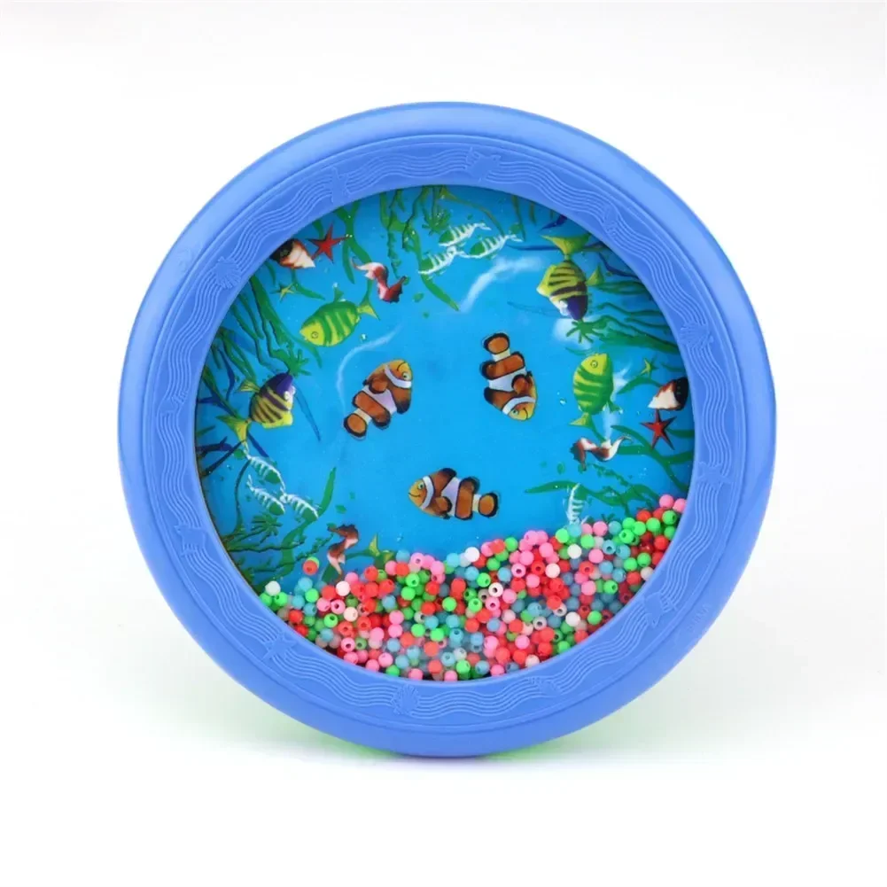 Kid Child Ocean Wave Bead Drum Gentle Sea Sound Percussion Educational Toy Tool For Baby Early Learning Music Instrument Toys