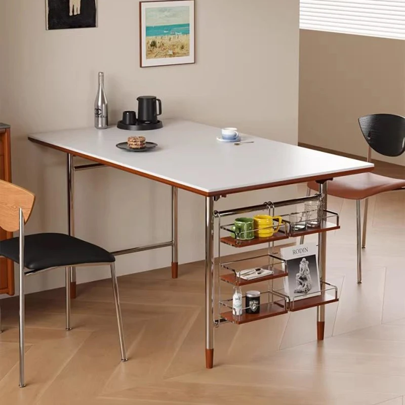 

Bauhaus Solid Wood Dining Tables House For Small Space Kitchen Dining Tables Interior Square Mesas De Comedor Balcony Furniture