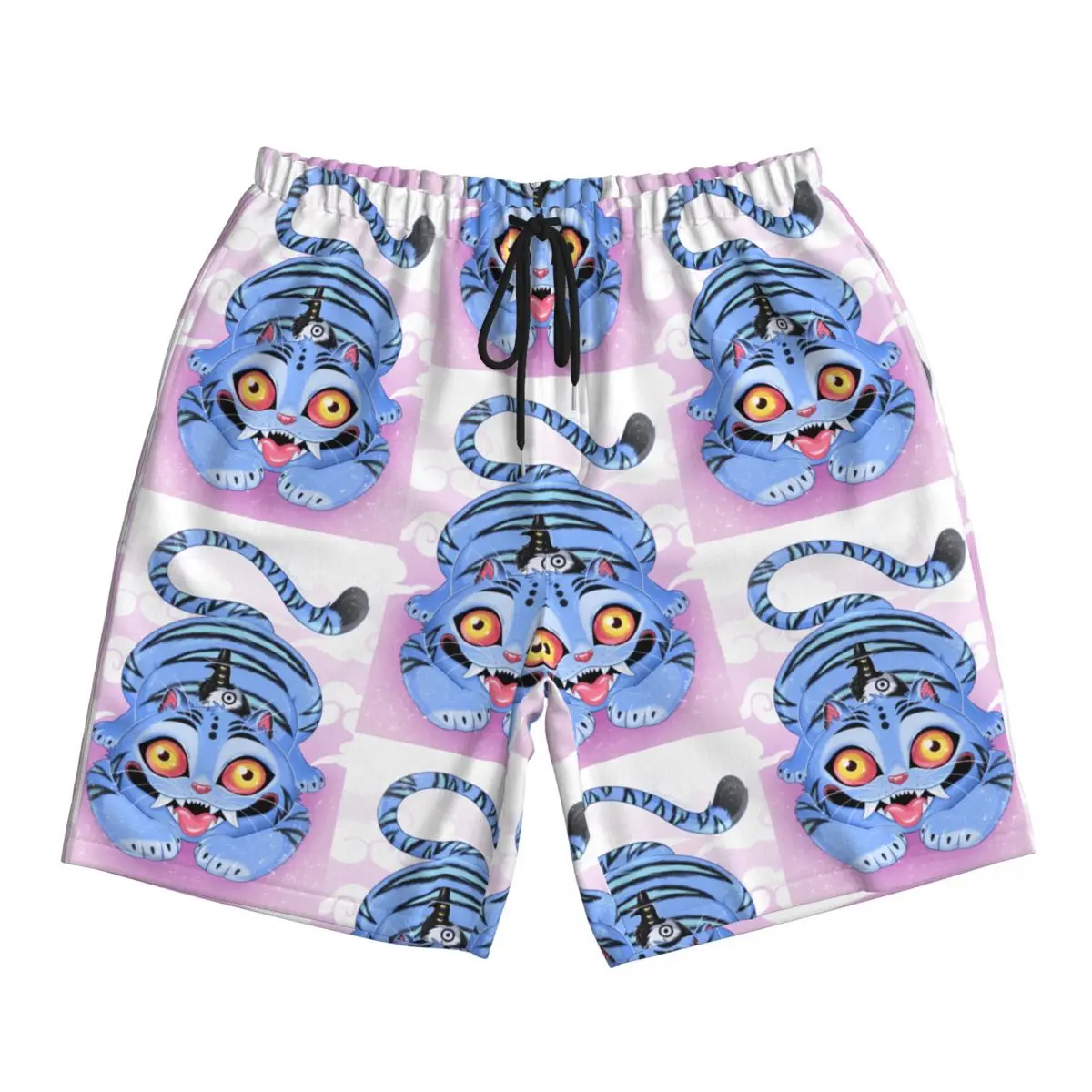 

Аниме KPop Demon Hunters Манга Спортивные шорты Летние повседневные пляжные шорты Мужские дышащие пляжные плавки с принтом для бега