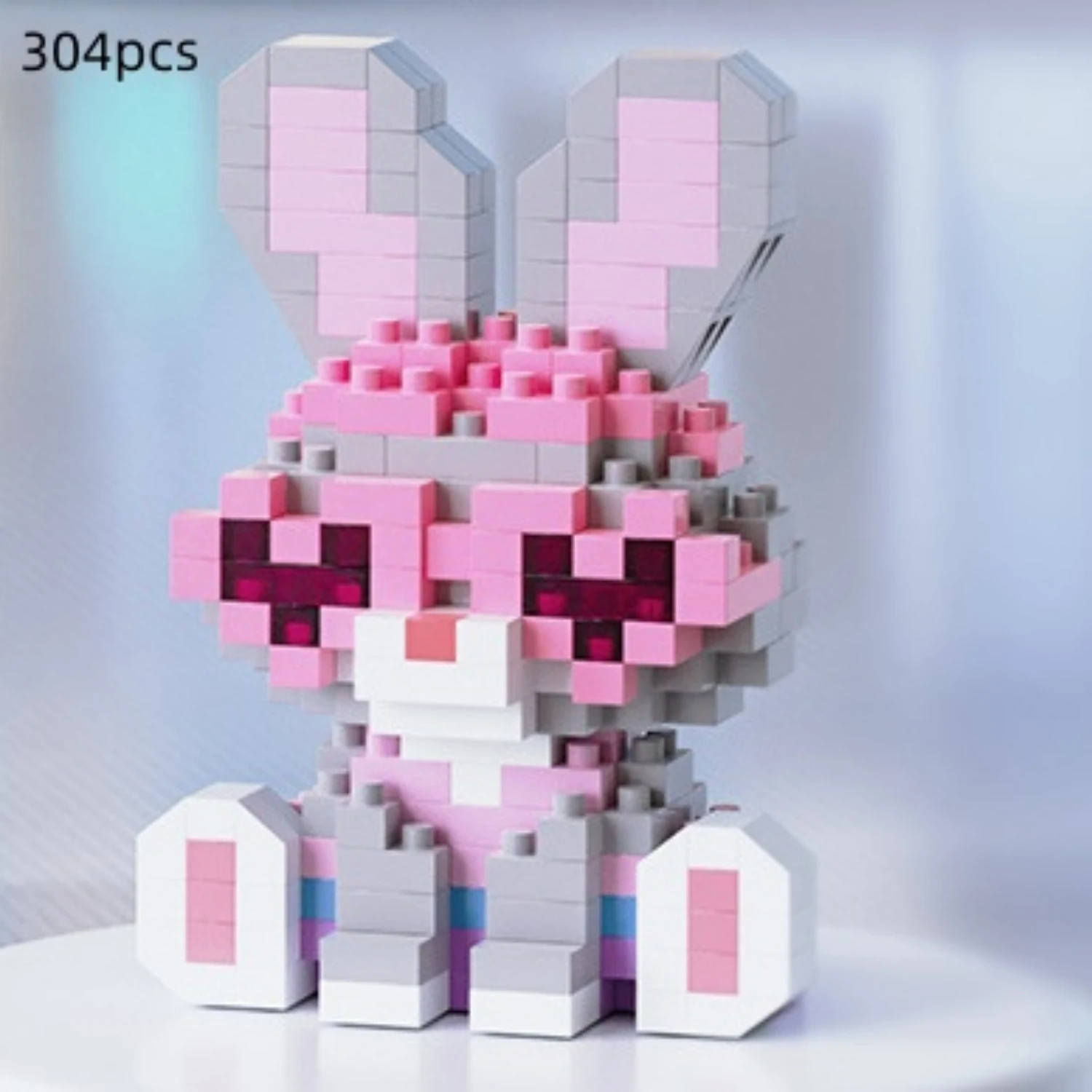 6 cm hoge deeltjesbouwstenen assemblage speelgoed mini desktop ornamenten kamerdecoratie Halloween Kerstmis anime cartoon kawaii