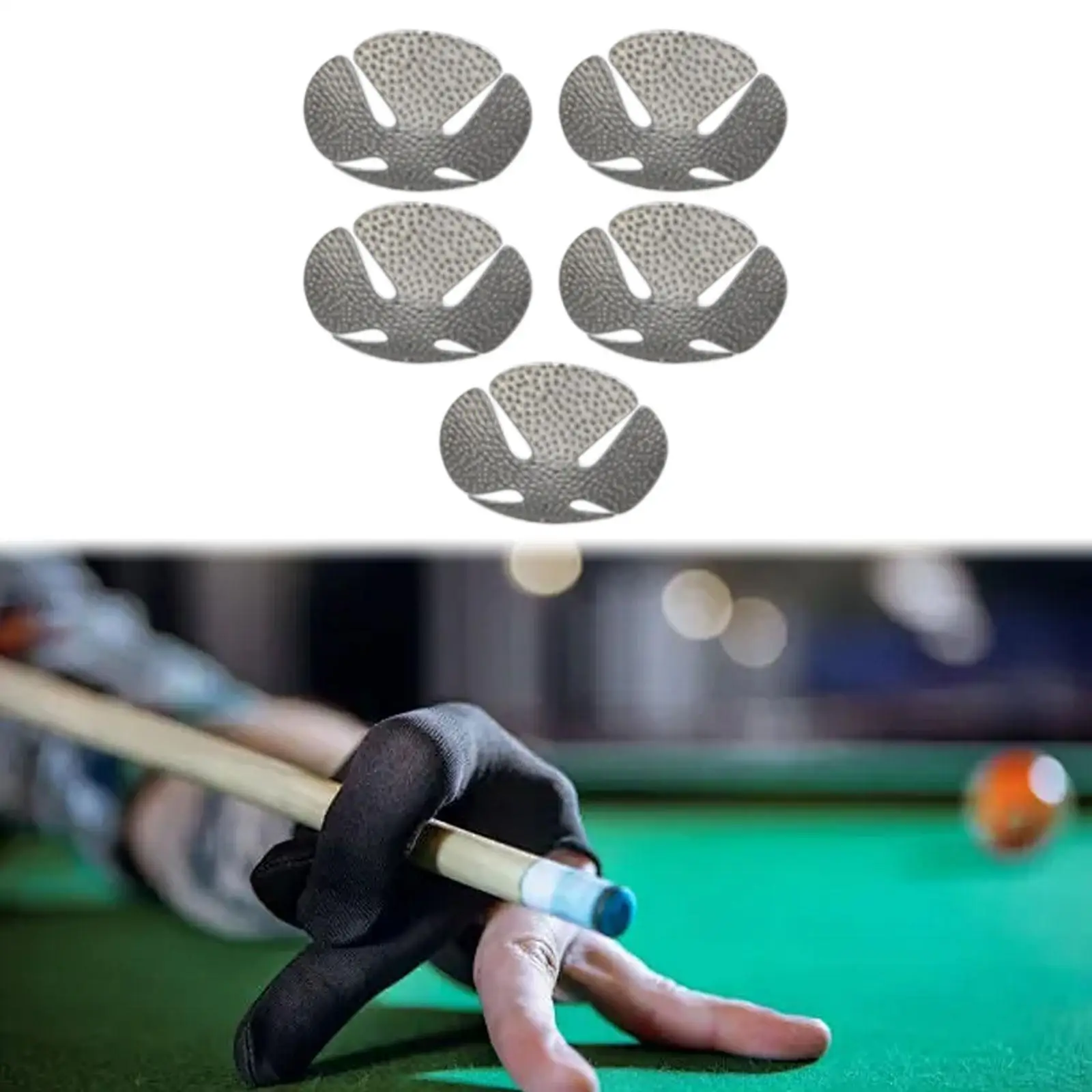 5 Pieces Billiards Pool Cue Tip Shaper Parts Portable Repairing Maintenance Cue Tip Scuffer Burnisher Professional Repair Tool view 6