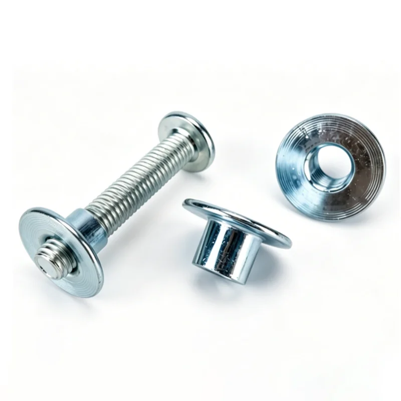 10-100PCS T-Type Cold Heading Iron Plate Nut Carbon Steel T-Type Nut M4 M5 M6 M8 M10 M12 Round Bottom Welding Nut Nickel Plated