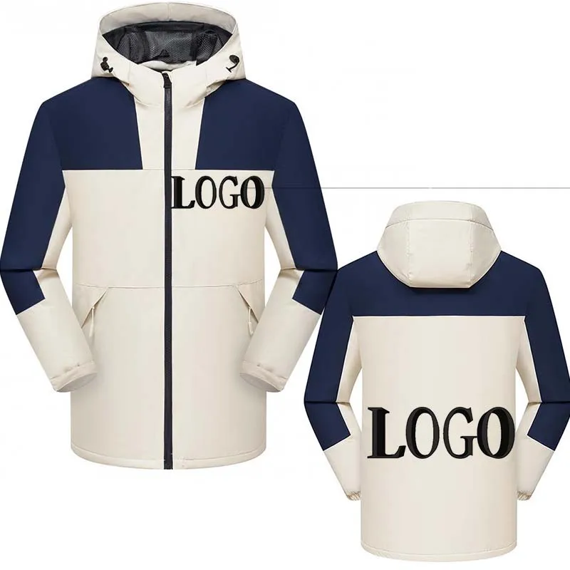 

Men's Custom Jacket Windproof and Waterproof Outdoor Sports Wear-Resistant Men's Outdoor Camping