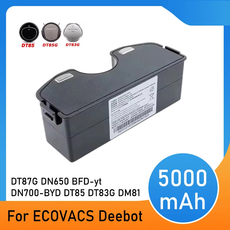 Batterie 3000mAh pour aspirateur robot Ecovacs Deebot DT85G DT85 DT83G M80 Pro, pièces et accessoires pour aspirateur robot