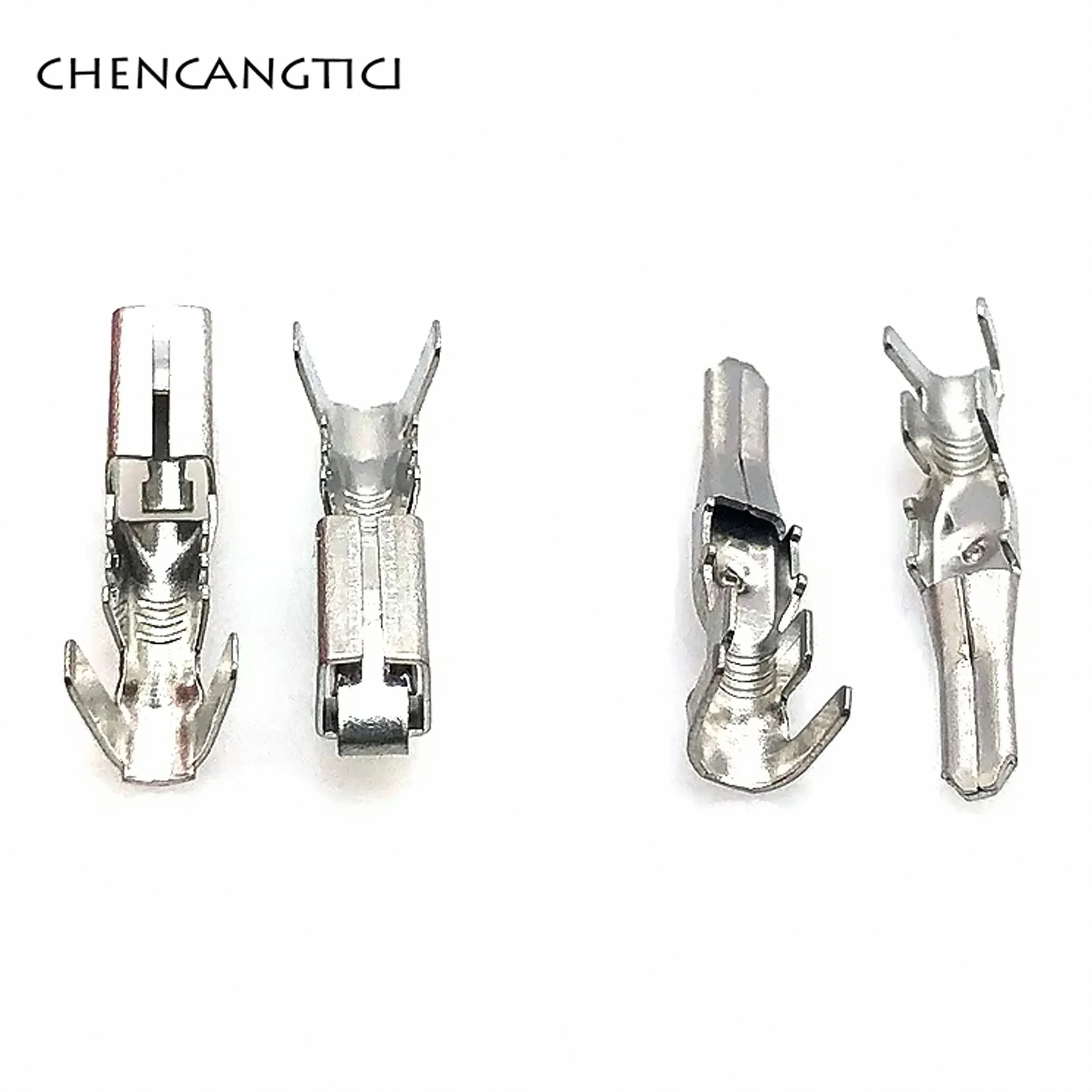 

Auto Wire Splice Terminal Brass Crimp Loose Terminal for Fog Lamp Light Connector H11 H8 H9 Xenon 2.8 MM Plug DJ623-E2.8B