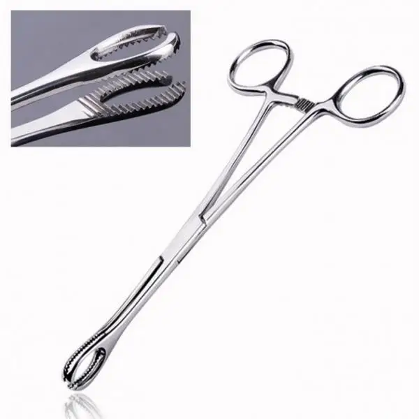 

Navel Tongue Septum Nose Lip Stainless Clamp Plier Forcep Body