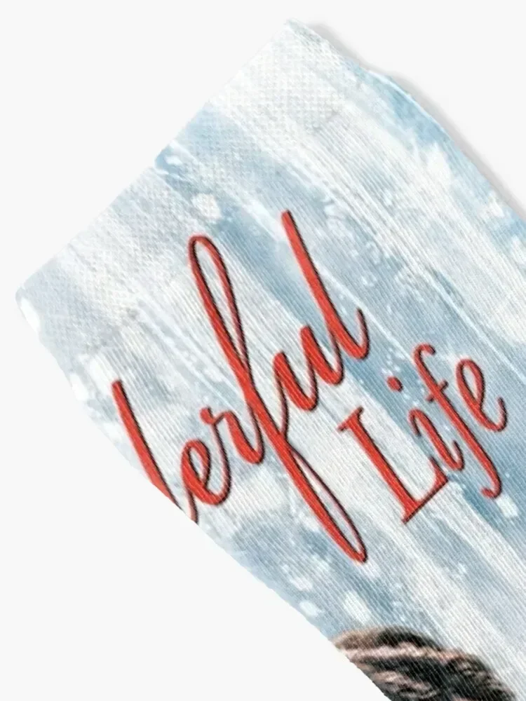 It's a Wonderful Life | DreamscapesbyTeresa Socks gym custom sports gift ankle Male Socks Women's