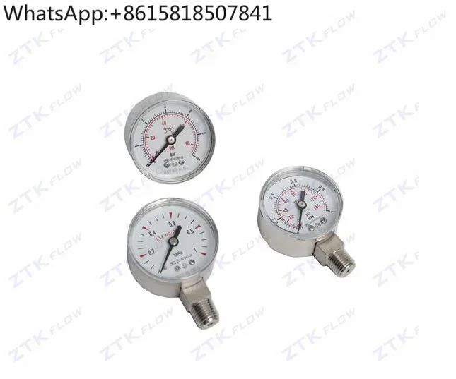 

Stainless steel pressure gauge/corrosion resistance pressure gauge/316 double scale/PSI/MPA