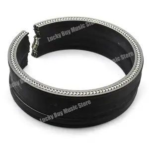 Basswood Soundhole Rosette Inlay, Standard Bone Fish, Acoustic Guitar, Parts of the Body Project 10 Main Sales Body Guitar - №4