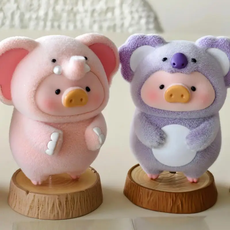 

Original Lulu The Piggy Animal Party Series Blind Box Lulu Pig Action Figure Mystery Box Collectible Cute Toy Birthday Gift