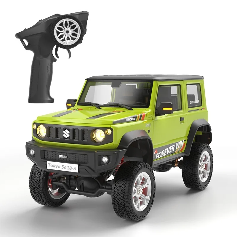 

Радиоуправляемая модель автомобиля Hengguan 1/16 Suzuki Jimny HG4-210 с имитацией света, звука и дыма, полноприводная, для бездорожья.