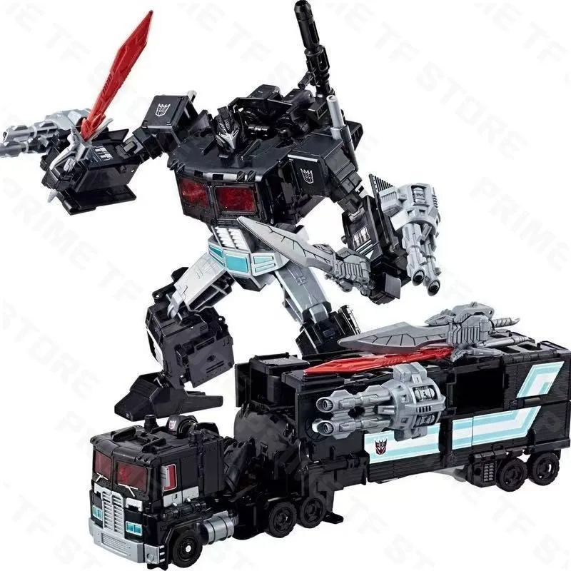 Originale Hasbro Transformers Power of The Primes E2059 NEMESIS PRIME Furvous Leader Class Anime Figure Action Toy Model