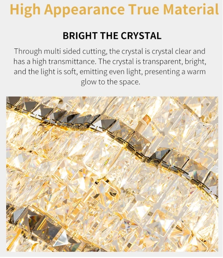 European Style Villa Living Room Chandelier Duplex Chandelier Stair Light Luxury Modern Crystal Chandelier Stair Long Chandelier