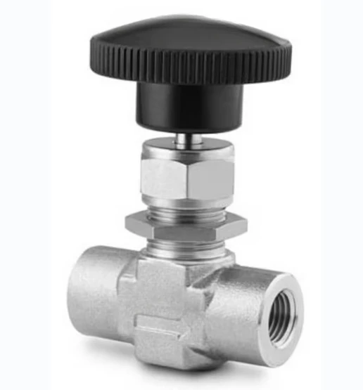 SS-1RF4 Stainless Steel Integral Valve Cap Needle Valve 0.73 Cv 1/4 in. Internal Thread