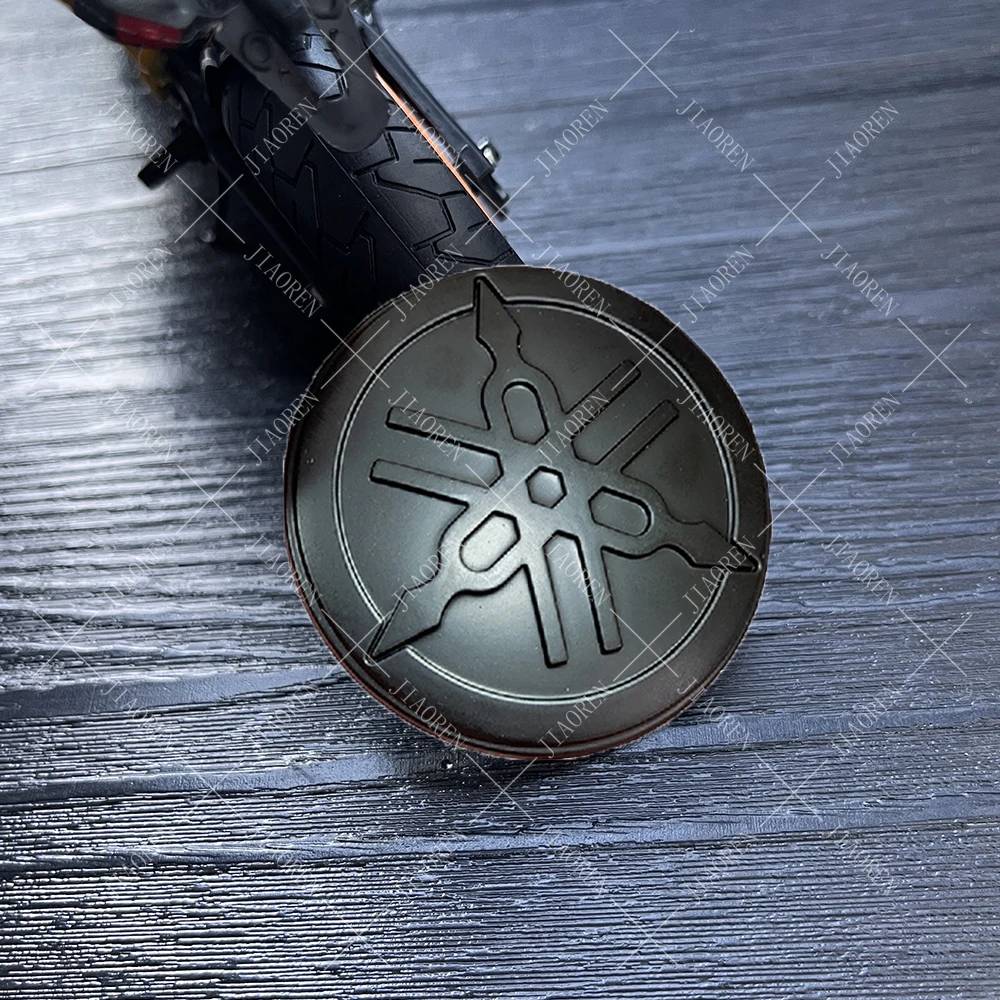 الفضة لياماها ملصق 3D شعار خزان شعار مائي