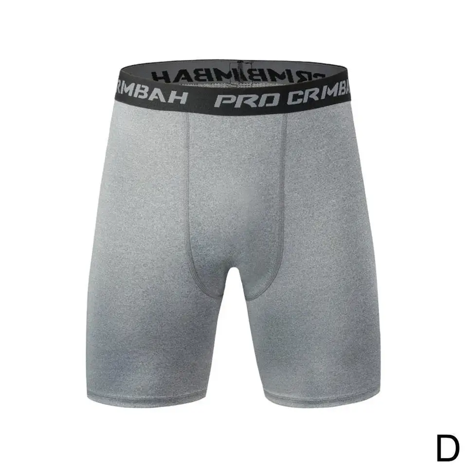 Men Sports Leggings Fitness Elastic Compression Tights Drying Quick Size Fitness Plus Pants Running Training Stretch Shorts, image 10