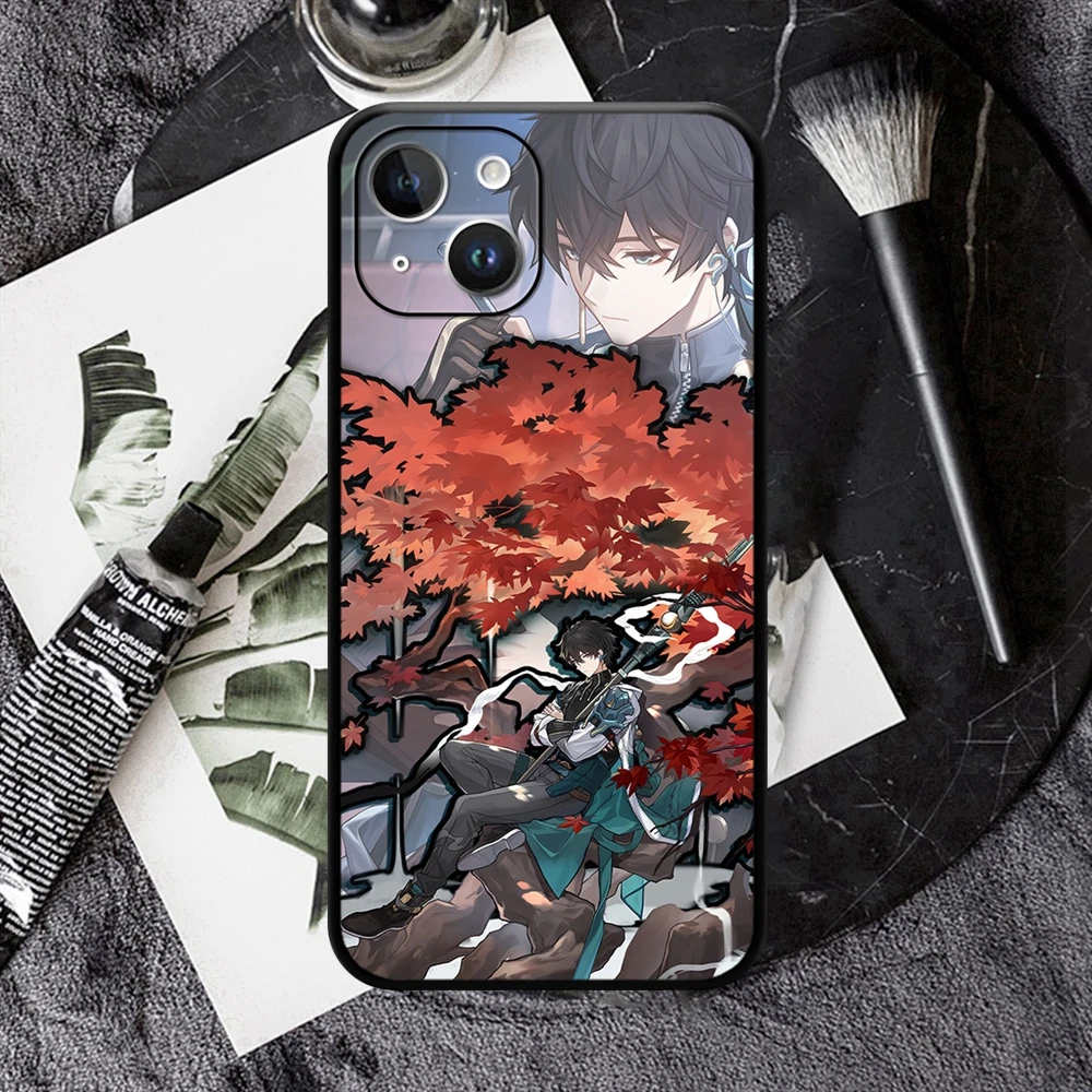 Honkai Star Rail Kafka Silver Wolf Welt Blade Himeko Phone Case for IPhone 15 14 13 12 11 Pro Max Mini XSMax  SE3 2 7 8 Plus