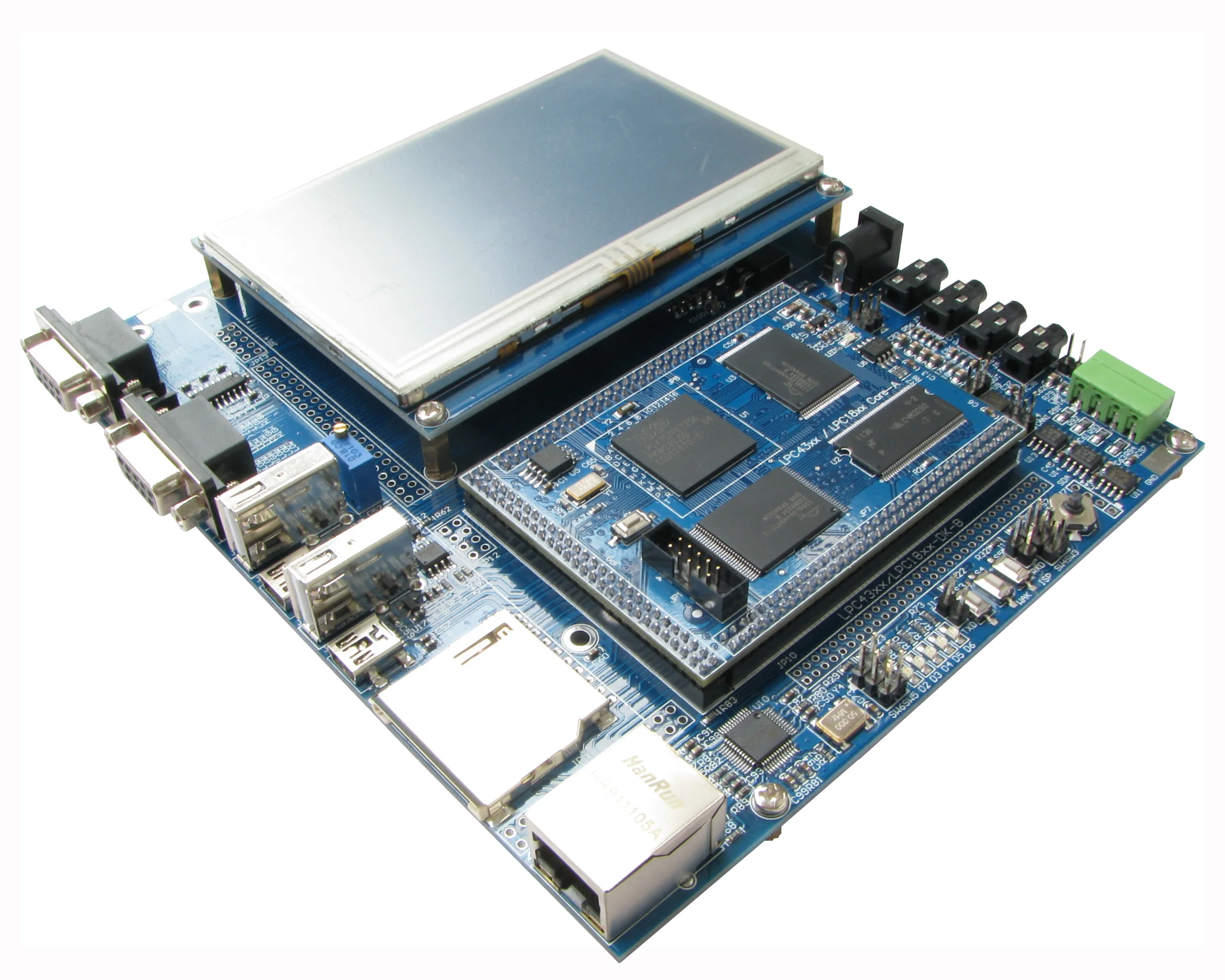

LPC4357 Development Board High-speed USB Network 4.3-inch LCD 204 MHz M4 M0 Dual-core Processor