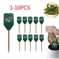 1-10pcs Soil Humidometer Home Gardening Measuring Tool Soil Moisture Meter Hygrometer Probe Watering Test Portable Detector