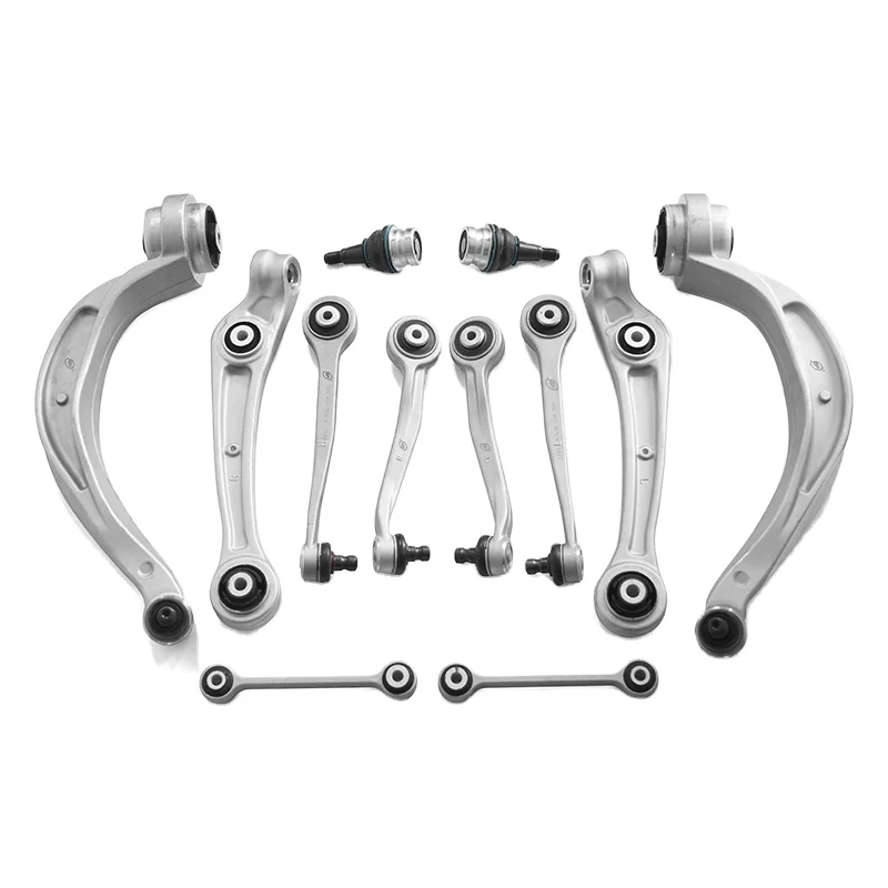 

Car Suspension Control Arm System Front Upper Control Arm Kit for audis A4 B8 A6 B9 C6 A8 OE 8K0407505F 8K0407693G 4G0407689C