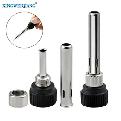 2pcs Soldering Station Iron Handle Accessories for 852D 936 937D 898D 907/ESD Iron head cannula Iron tip bushing