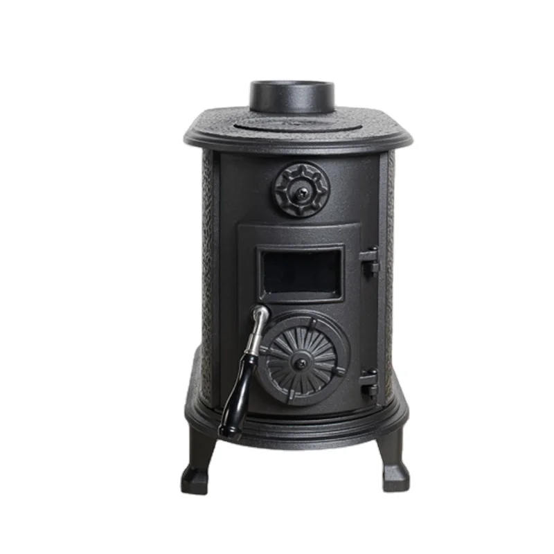 2026 Hot Sale  Cast Iron Wood Burning Stove for Smoke Free Wood Burning Stove for Home Heating Portable Wood Stove for Indoor