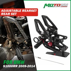 Adjustable Rearset Aluminum Foot Pegs Racing Rear set Carbon Part For BMW S1000RR S 1000RR S1000 2009 2010 2011 2012 2013 2014