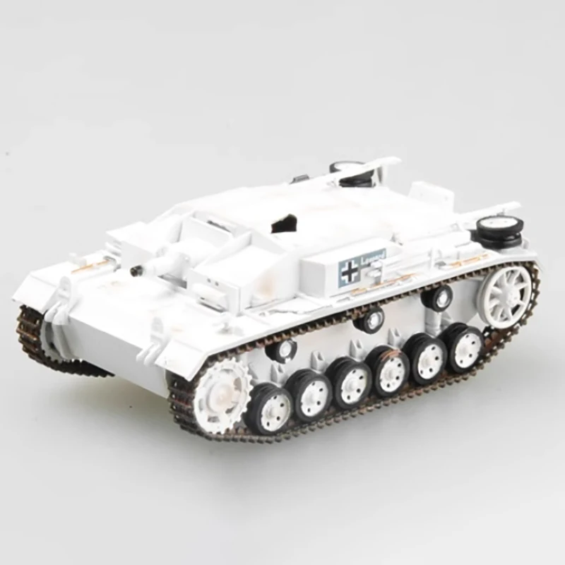 1:72 Scale German Assault Gun III Type E tank Plastic Finished Simulation Tank Model Static Decoration Souvenir Gifts For Adult