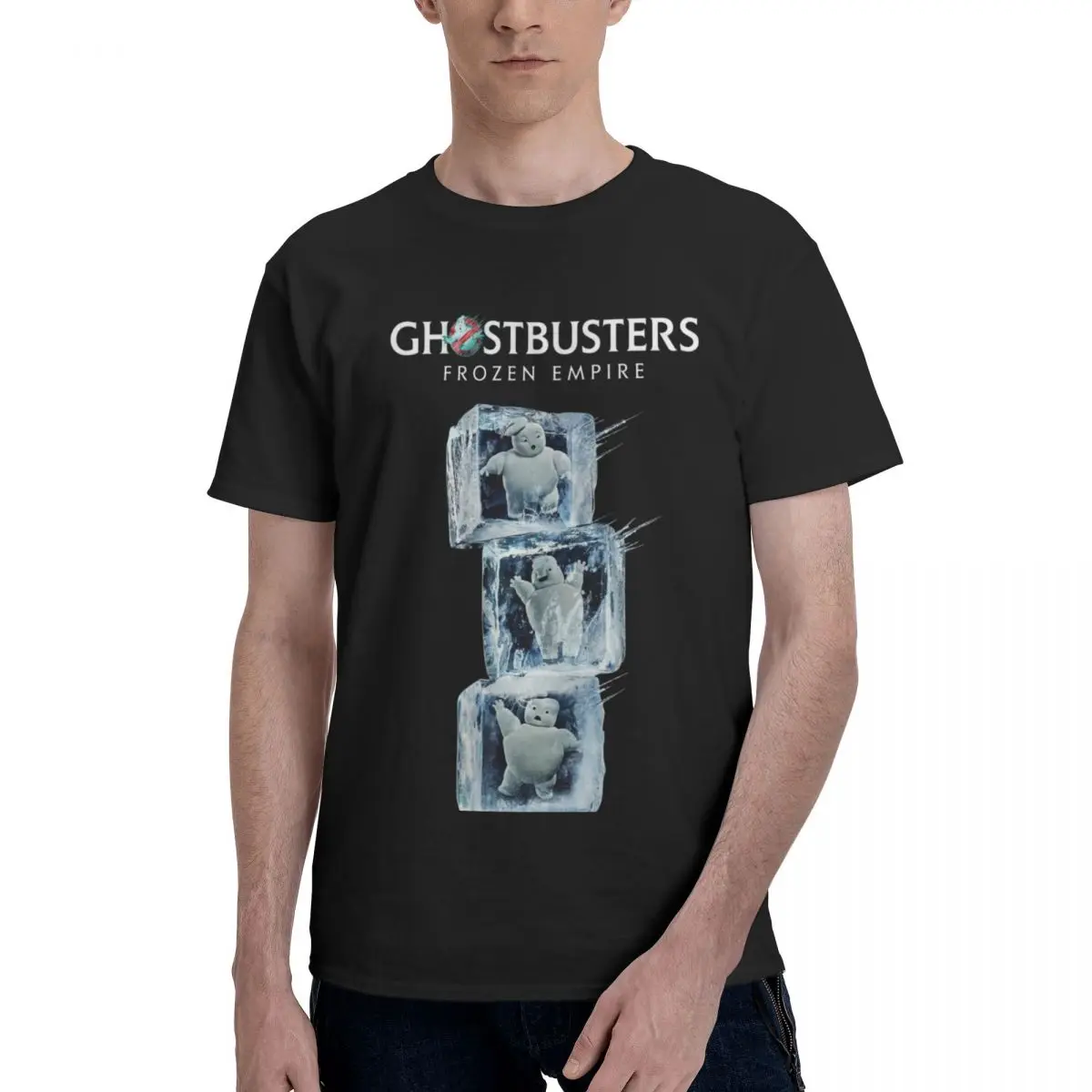 Ghostbusters Frozen Empire Ghost Busters 2024 Cute T Shirts Graphic Y2K Gifts Cotton Mens Women T-Shirt Clothes