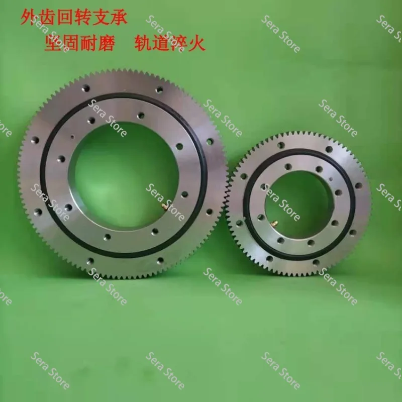 011.10.180 External Gear Bearing Turntable Rotation Rotary Support Bearing External Teeth Gear Ball Slewing Ring