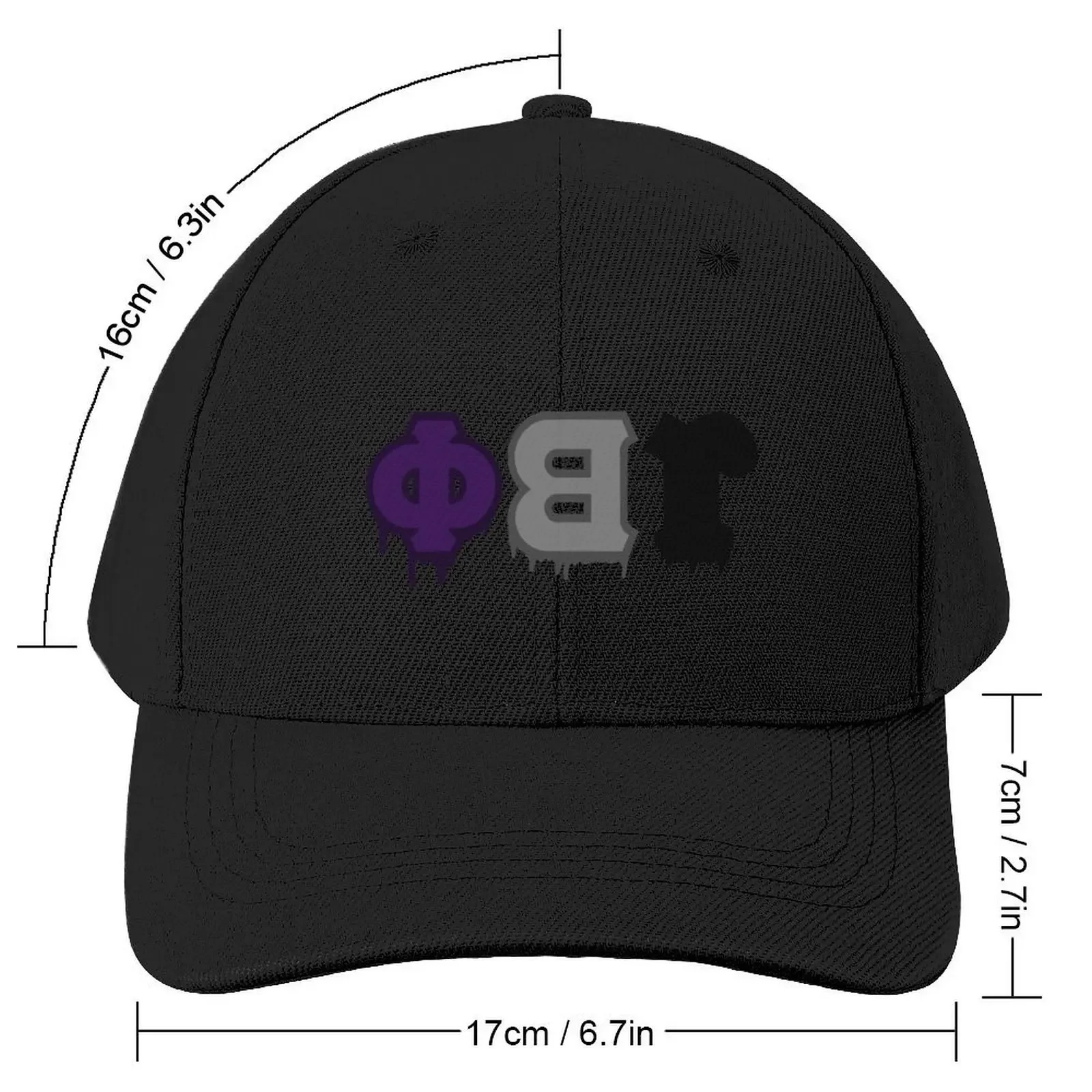 Phi Buda Ruda Drippy Letters Baseball Cap Brand Man cap fishing hat Trucker Hat black Men Hats Women's